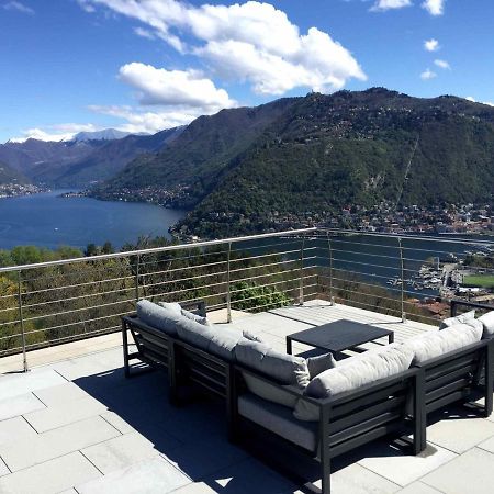 Penthouse - Villa Cardano كومو المظهر الخارجي الصورة