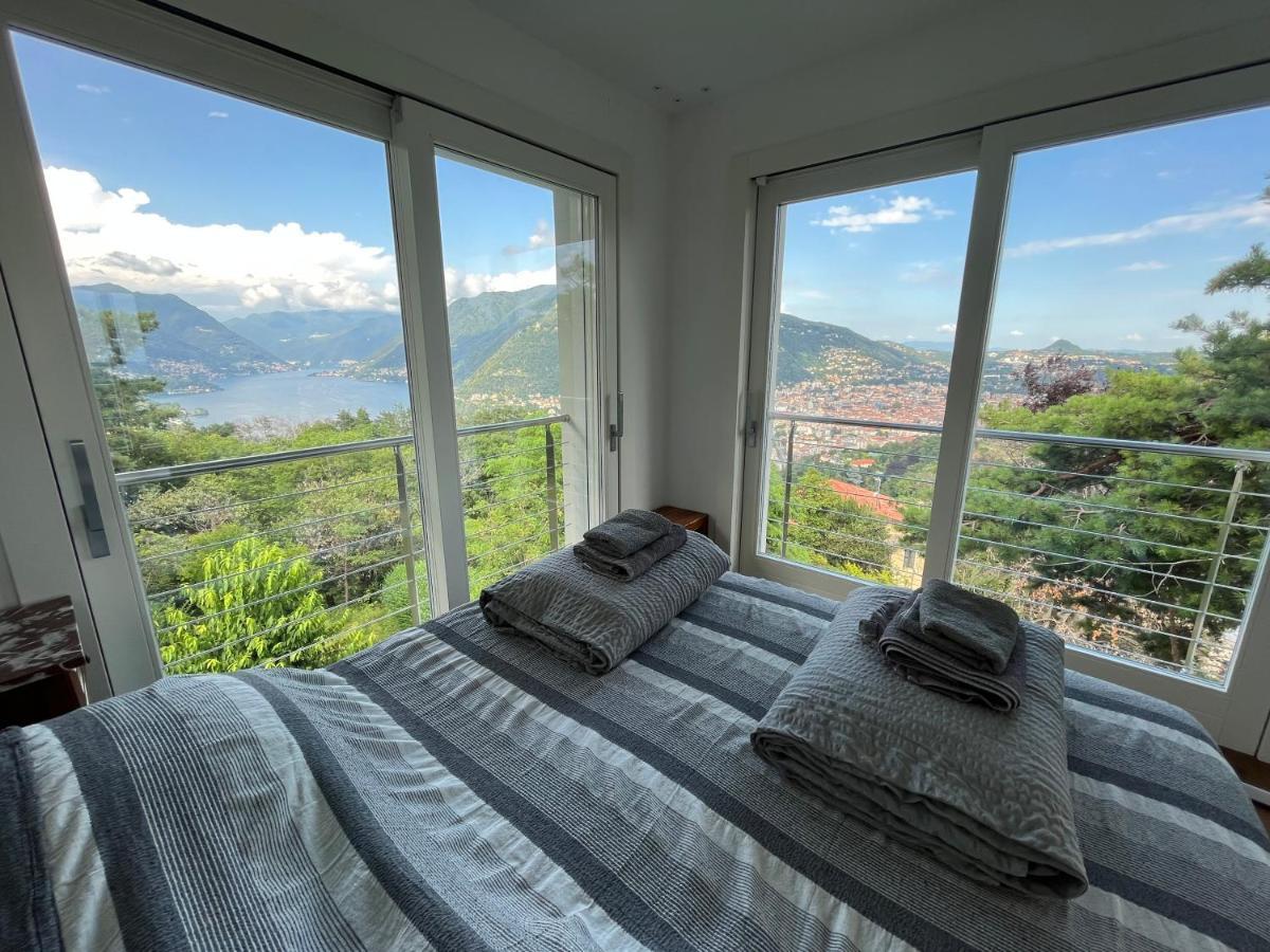 Penthouse - Villa Cardano كومو المظهر الخارجي الصورة